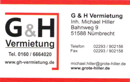 Foto von G & H Vermietung Foto von G & H Vermietung