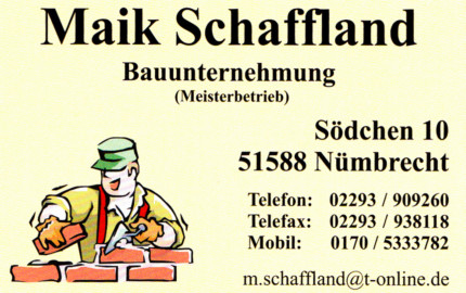 Foto von Maik Schaffland Foto von Maik Schaffland