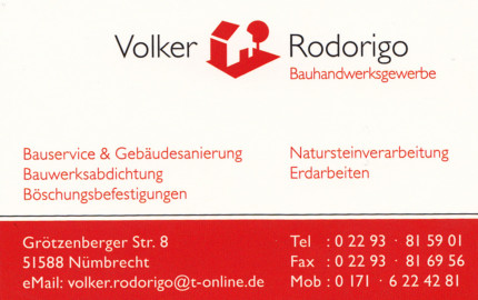 Foto von Volker Rodorigo Foto von Volker Rodorigo